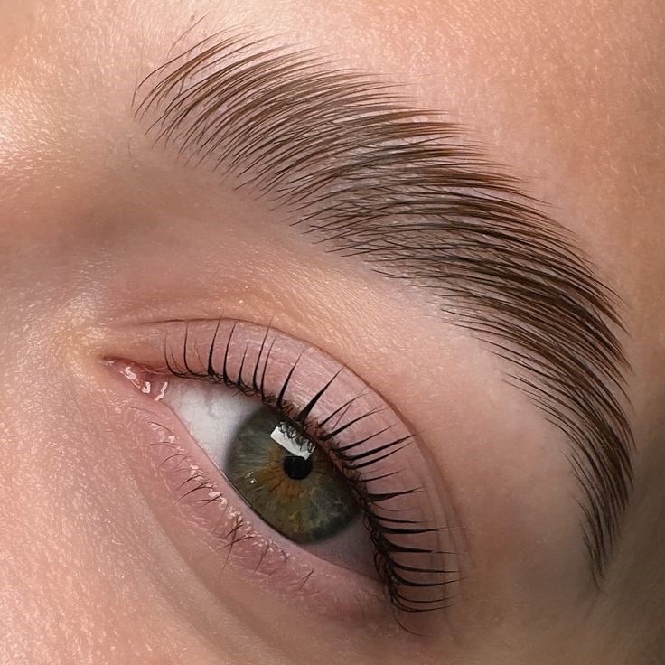 brow lamination at home